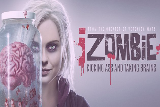 iZombie. A new way to see zombies. graphic