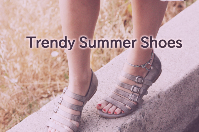 Summer Shoes. What’s trending? graphic