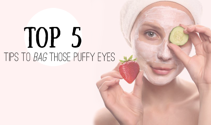 Top 5 Tips to Bag Those Puffy Eyes with Items from Your Pantry graphic