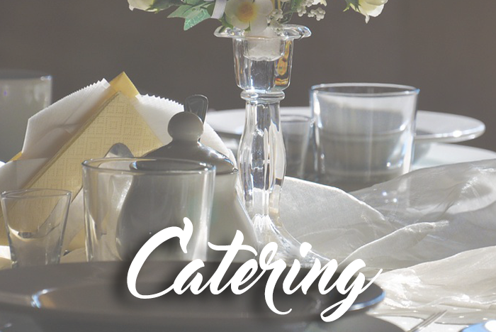 C is for… Catering graphic