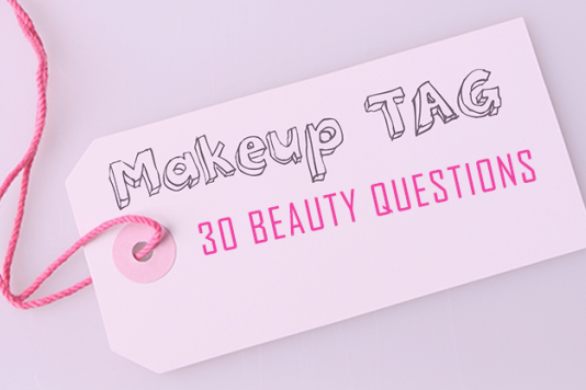 Beauty TAG : 30 Surprisingly Hard Questions graphic