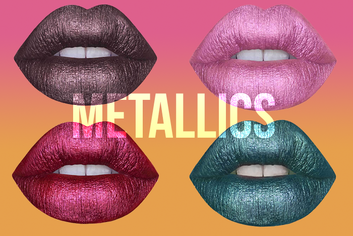 Trending: Metallic Lips! graphic